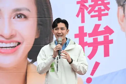 ▲林浤澤強調，市長支持邱議瑩，議員相挺林浤澤，高雄做伙一起拚、一起贏。(圖／市議員參選人林浤澤辦公室提供)