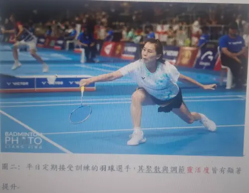 ▲以26名青少年羽球選手進行實驗，隨機分為訓練組與對照組，結果顯示接受ADRRPs訓練的選手，在聚散靈活度與調節靈活度平均反應時間縮短約8%。（圖／洪啟庭醫師提供）