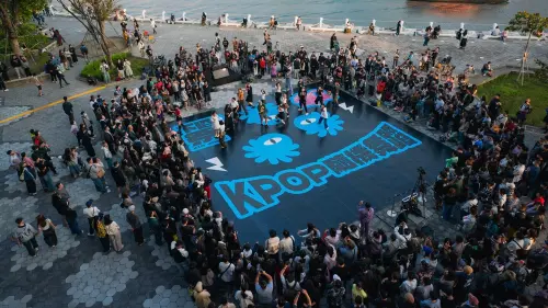 ▲「K-POP 隨機舞蹈」兩日號召近千名粉絲共舞。（圖／高流提供）