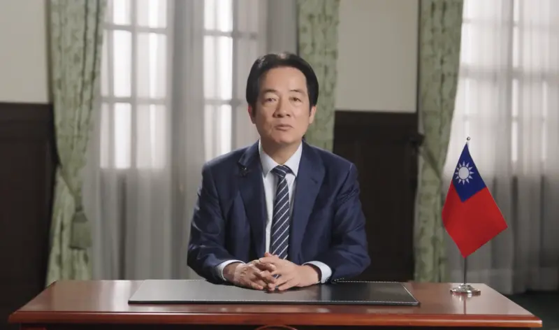 ▲賴清德透過影片向國人說明國家面臨三大風險，並最誠摯、最嚴正呼籲立法院，即刻撤回這些傷害國家、違背《憲法》精神的爭議法案。（圖／總統府提供）
