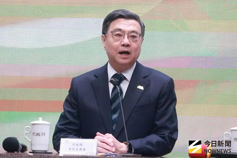 ▲行政院長卓榮泰昨宣布不副署《財劃法》。（圖／記者葉政勳攝）