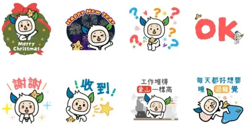 ▲LINE免費貼圖「台北捷運 捷米」。（圖／取自LINE）