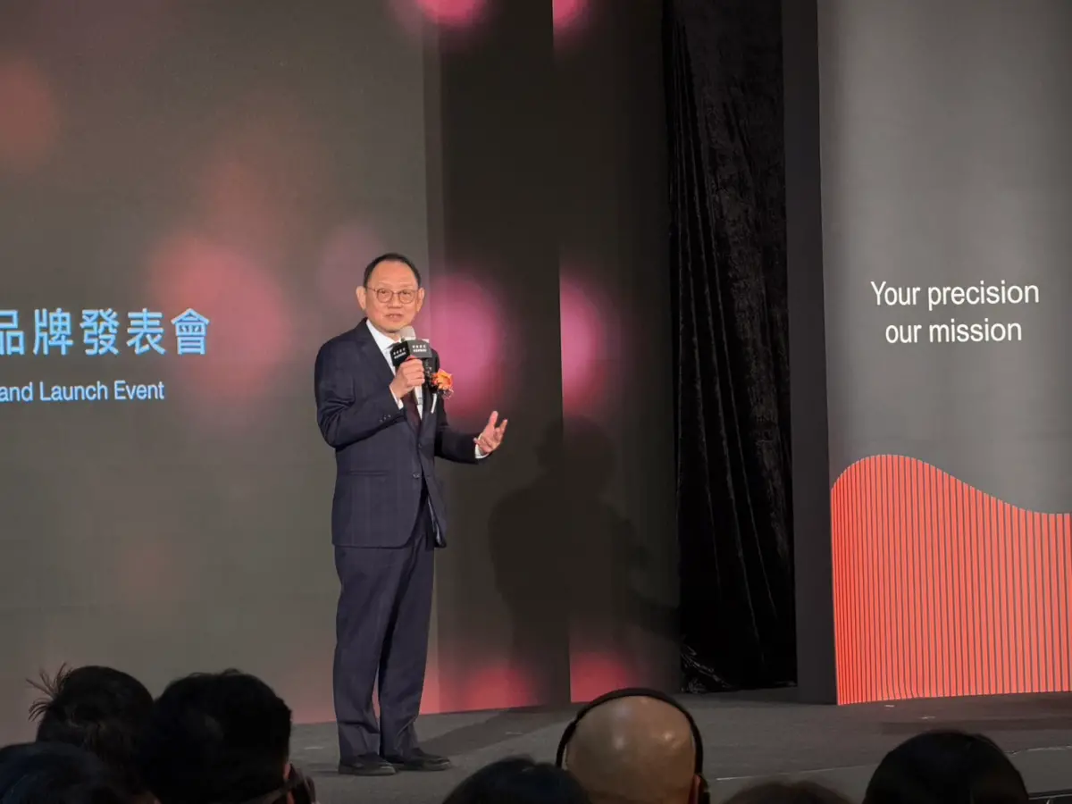 ▲華新麗華董事長焦佑倫表示，今天創造品牌的目的就是要凝聚內部共識，代表公司對客戶的承諾。（圖╱記者林汪靜攝）