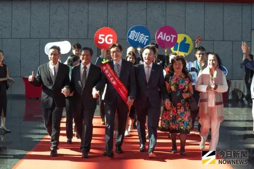 ▲第七屆台中市傑出產業創新獎頒獎，計有21家企業因產品、技術、服務及卓越創新領域表現傑出獲獎。（圖／記者金武鳳攝，2025.12.16)