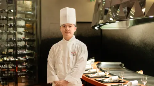 ▲Ukai-tei Kaohsiung 迎來新任行政主廚難波海（Kai Namba）。（圖／THE AMNIS然一酒店提供）