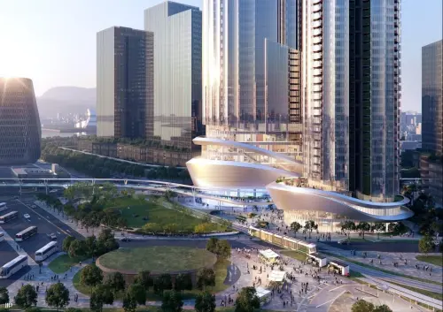 ▲「亞灣2.0智慧科技創新園區」捷運聯開案招商旗艦首案12日簽約，以高雄亞灣鴻海旗艦總部智慧啟程。（圖／高雄市政府捷運工程局提供mtbu.kcg.gov.tw）