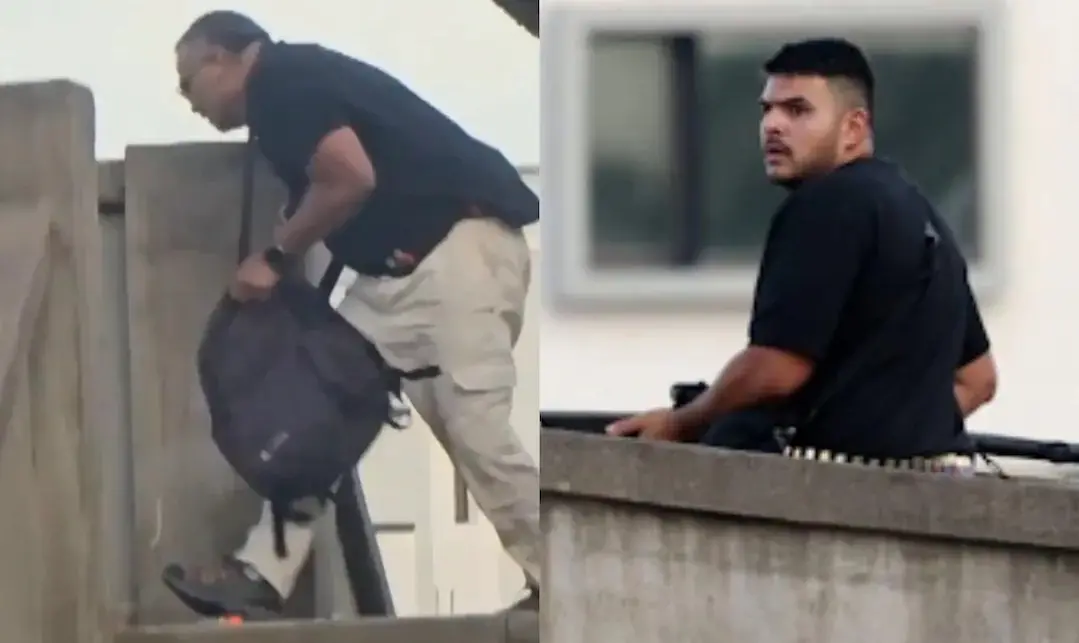 ▲澳洲雪梨邦迪海灘槍擊案的槍手是一對父子檔，50歲的薩吉德（Sajid Akram）與24歲的納維德（Naveed Akram），澳洲反恐官員透露兩人曾赴菲律賓接受軍事訓練1個月。（圖／翻攝自Ｘ／gauravcsawant）