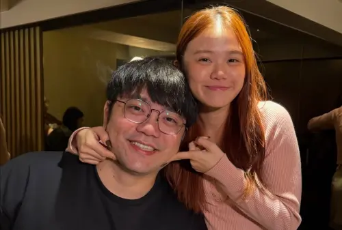 ▲陳彥婷（右）與巨人（左）婚後育有兩名兒子。（圖／陳彥婷IG@thetiffanychen）