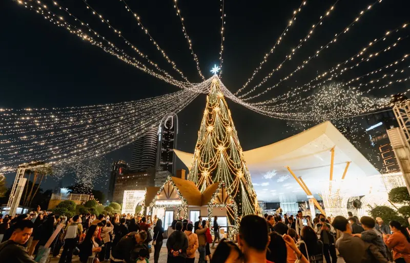 2025全台最美聖誕樹盤點！從北到南18大必看景點、點燈時間一次看