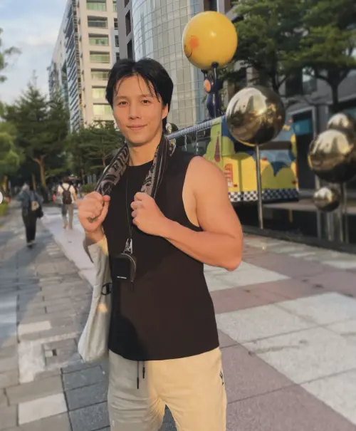 ▲林禹擅長運動，還參加節目《最強的身體》。（圖／翻攝自IG@linyu19901103）