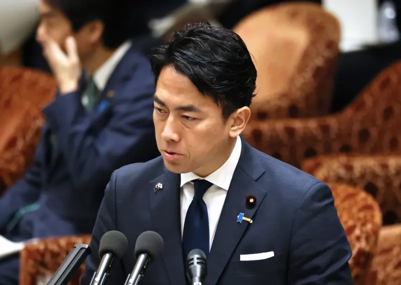 ▲日本防衛大臣小泉進次郎。（圖／美聯社／達志影像）