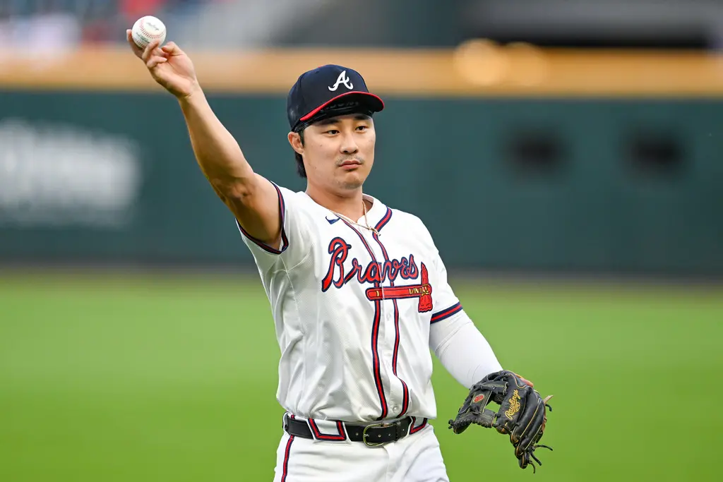 ▲MLB韓籍內野手金河成，昨日宣布與亞特蘭大勇士以1年2000萬美元（約合新台幣6.2億）合約達成協議，過程中曾拒絕運動家4年長約，外媒透露，這是經紀人波拉斯的慣用伎倆。（圖／美聯社／達志影像）