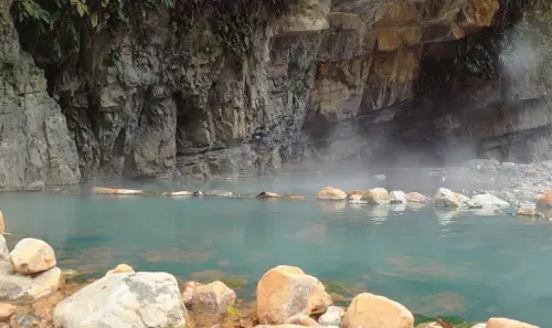 ▲芃芃野溪溫泉從5年多前開始在網路上逐漸累積聲量，因為抵達前路況良好，不必深入太過偏遠的山區，逐漸成為知名的免費秘境。（圖／GoogleMaps）