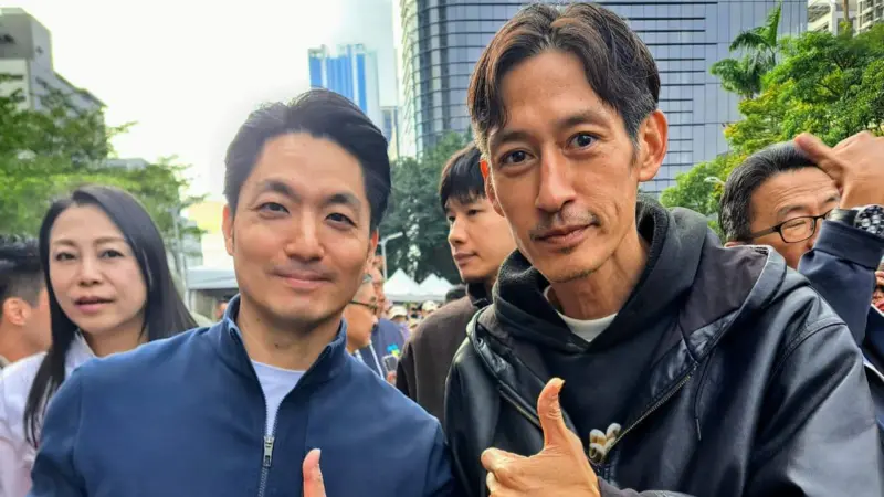 唐治平近況曝光！合照蔣萬安比讚　他信伊斯蘭教：人生歸零再出發