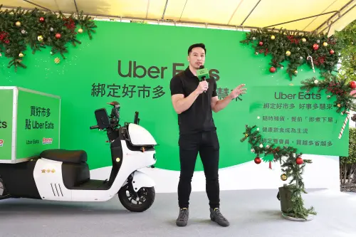 ▲Uber Eats 台灣即時零售總經理張祐欣。（圖／記者吳翊緁攝）