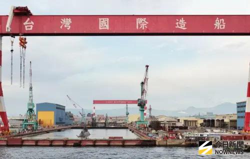 ▲台灣國際造船公司承造海洋委員會海巡署艦隊分署第2艘高緯度遠洋巡護船舉行開工儀式。(資料照／記者黃守作攝)