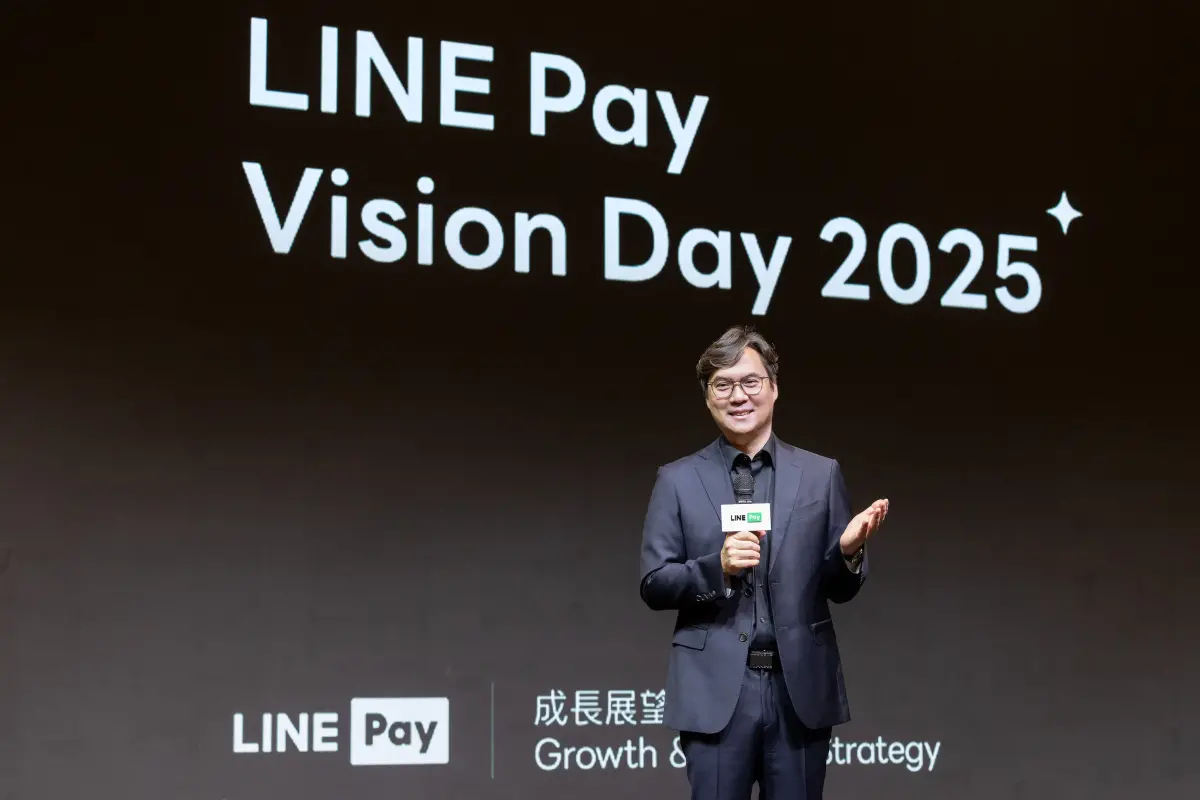 ▲LINE Pay董事長丁雄注表示將以「Be Better」為核心驅動力，推動各項服務的進化與升級，持續打造比昨天更好的LINE Pay。圖／LINE Pay提供