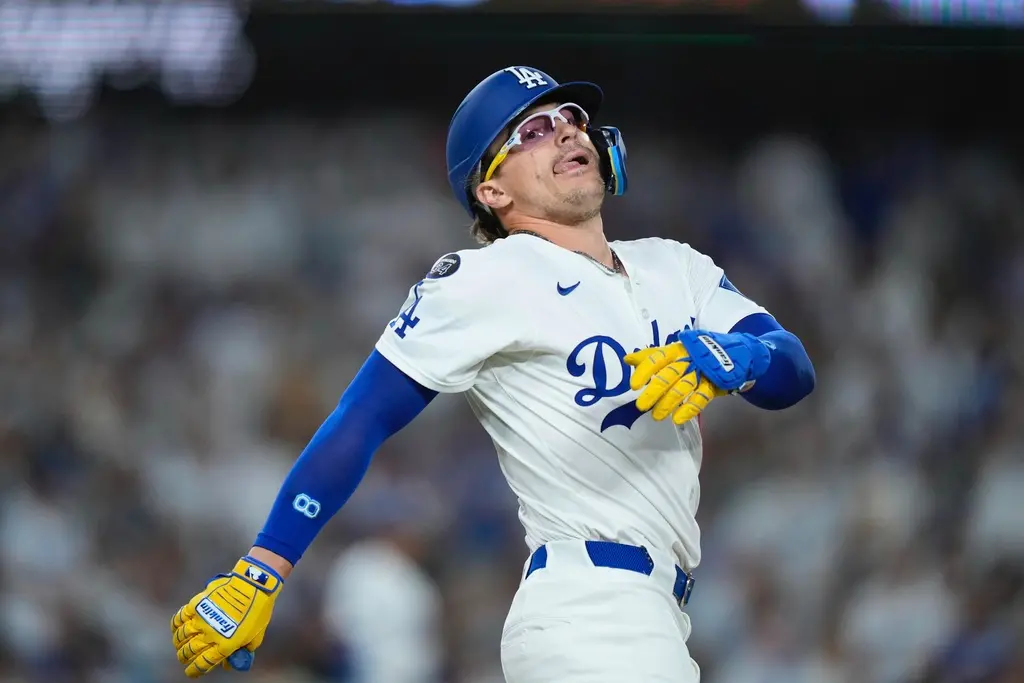 ▲「10月先生」赫南德茲（Kike Hernandez）至今尚未與道奇簽下新合約，儘管有離隊可能，但普遍仍認為他與道奇球團已有某種默契，可能會依循去年直到春訓前才簽約的模式。（圖／美聯社／達志影像）