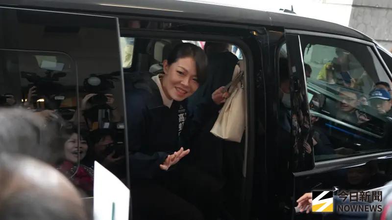    ▲新竹市長高虹安復職上班。（圖／記者呂炯昌攝）  