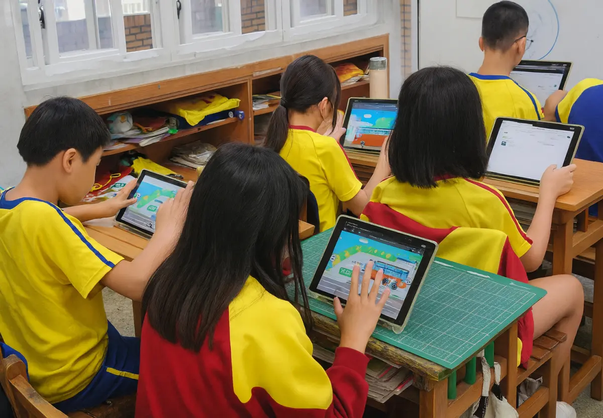 ▲遠通、uTagGo攜手靖娟基金會推動《校外教學安全Go》線上闖關遊戲進校，方便老師、同學使用平板、電腦等數位工具學習道安。（圖／遠通電收提供）