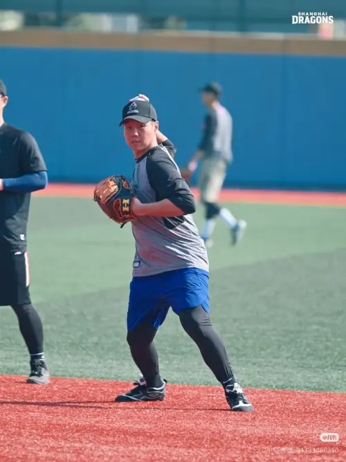 ▲林益全已經加入上海正大龍隊，展開旅外生涯。（圖／CBL中國棒球聯賽社團）