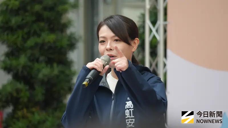    ▲新竹市長高虹安。（圖／記者呂炯昌攝）  