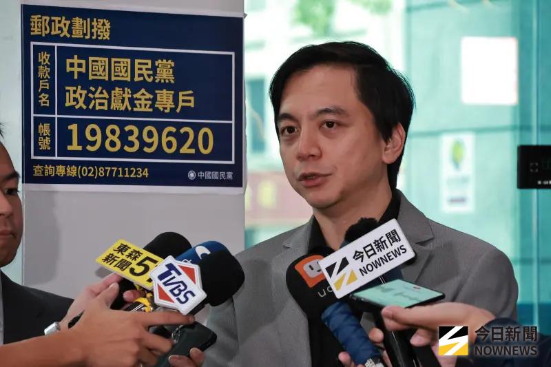 ▲國民黨發言人牛煦庭說，這只是開始。（圖／記者吳翊緁攝，2025.12.18）