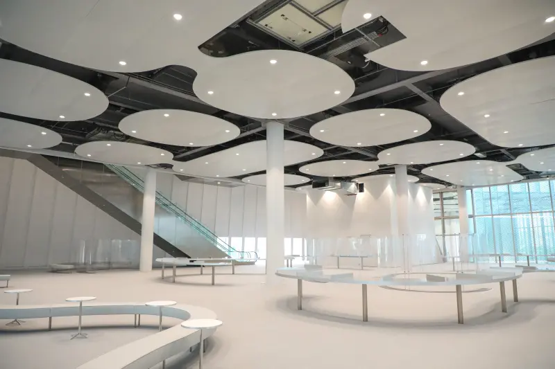 ▲造型別致的台中綠美圖,近來成為熱門打卡景點。(圖/台中市政府提供,2025.12.18)