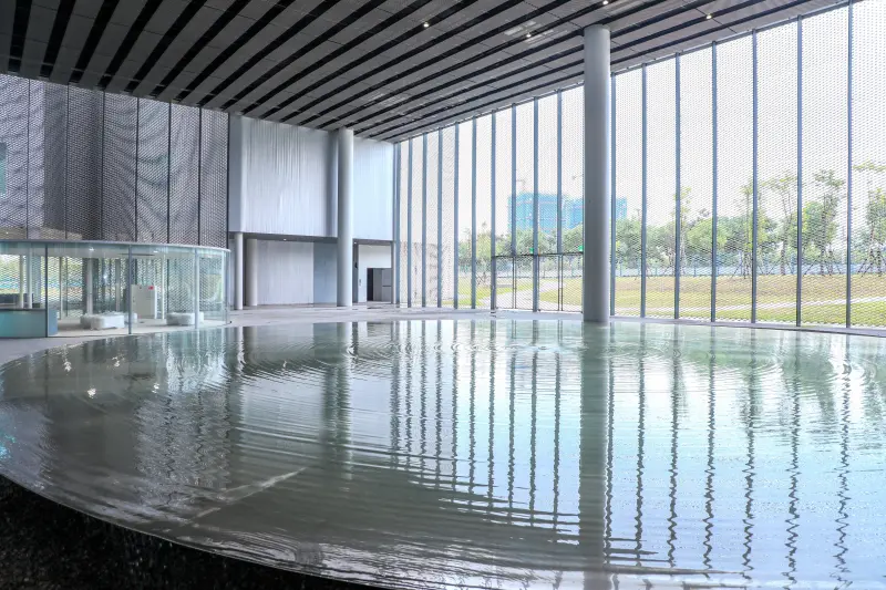 ▲造型特殊的台中綠美圖,近來成為熱門打卡景點。(圖/台中市政府提供,2025.12.18)