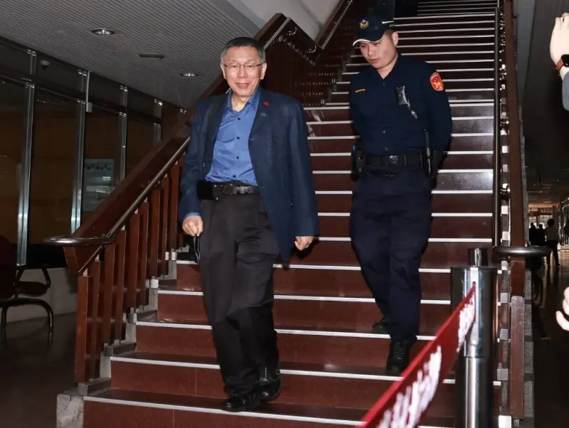 ▲前民眾黨主席柯文哲遭北檢起訴求刑28年6月，一審宣判日訂在2026年3月26日。（圖／記者吳翊緁攝，2025.12.15）