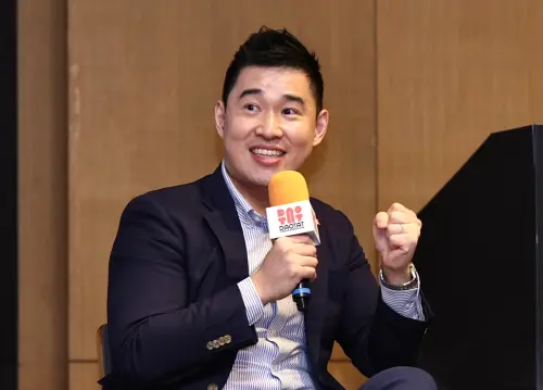 ▲陳仁沛分享，麗嬰房是一家55年公司，所以背負包袱也最多，數位轉型字眼看似簡單，比如說投資幾千萬元，企業資源規劃（ERP）系統，但這背後過程調整相當重要。（圖／記者朱永強攝影）