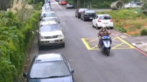 ▲狠男菜園砍死7旬老農！他淡定「騎機車赴工地上班」殺人動機曝光。（圖／翻攝畫面）