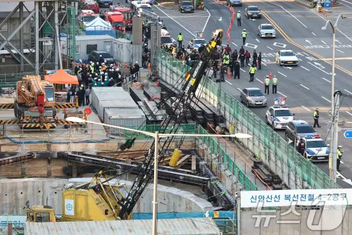 韓國首爾地鐵工地鋼筋倒塌！7工人一度遭活埋　1人送醫不治
