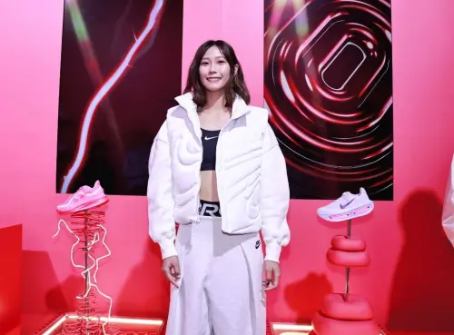 ▲「跨欄女神」張博雅出席NIKE活動，演繹最新服飾、鞋款穿搭。（圖／記者吳翊婕攝，2025.12.18）
