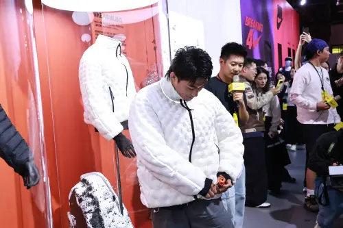 ▲「柔道男神」楊勇緯演繹NIKE最新服飾穿搭。（圖／記者吳翊婕攝，2025.12.18）