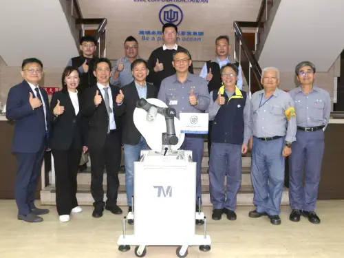 加速造船產業AI製造！台灣國際造船攜達明機器人推協作手臂自動化
