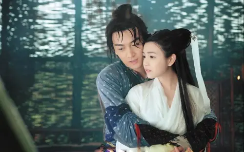 ▲陳妍希、陳曉（圖／翻攝自微博）