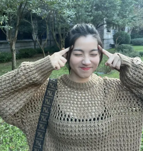 ▲米可白（如圖）在社群放閃孫綻。（圖／＠mimi00419 IG）