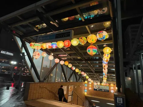 弘前市點亮台南「友好之燈」台南情誼與弘前市民同在
