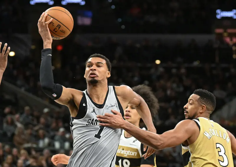 NBA/馬刺119:94退巫師!文班亞馬僅打17分鐘 哈波砍24分