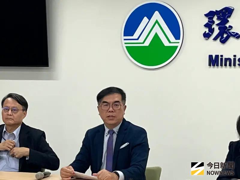 ▲環境部長彭啓明提到，對於歐盟的CBAM制度會啟動對歐談判。（圖／記者張乃文攝）