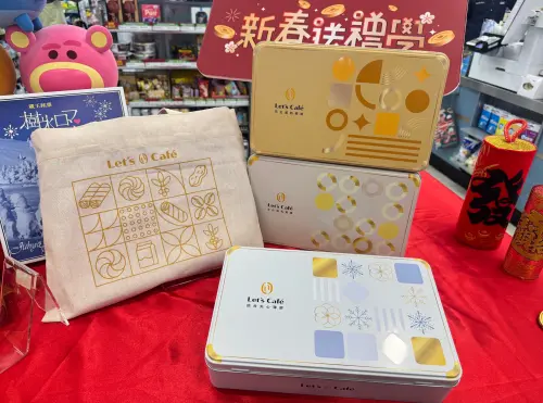 ▲Let’s Café蛋捲禮盒系列，如：手作鮮乳蛋捲禮盒、花生濃餡蛋捲禮盒更是經典不敗。（圖／記者鍾怡婷攝）