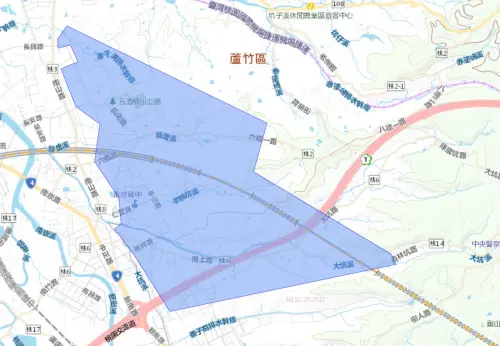 ▲桃園市12月20日停水影響範圍。（圖／台灣自來水公司water.gov.tw/）