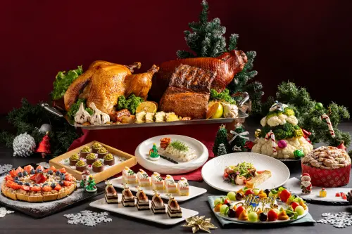 ▲歡慶聖誕跨年，遠雄悅來大飯店《英倫西餐廳》推出聖誕大餐。（圖／遠雄悅來大飯店）