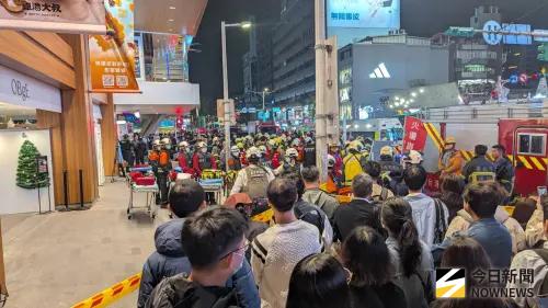 ▲《NOWNEWS今日新聞》記者直擊南西誠品現場情況。（圖／記者鍾泓良攝）