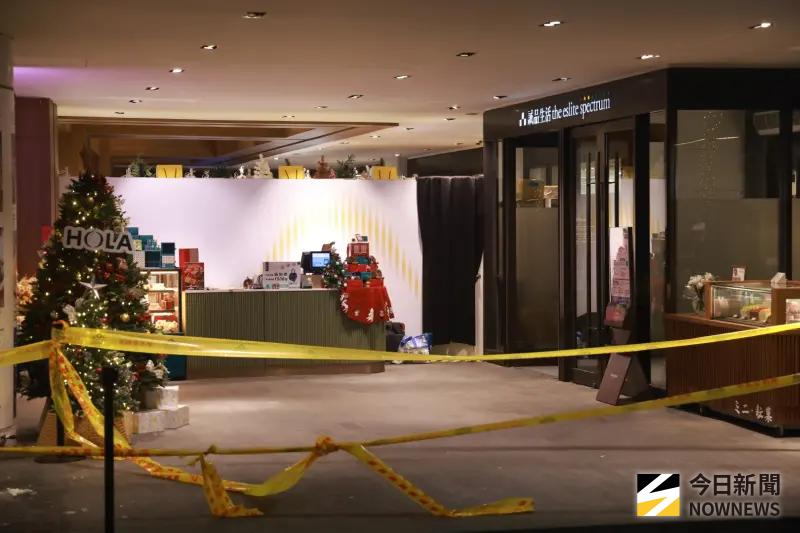 ▲北捷隨機傷人案，捷運中山站商圈周邊事後現場。（圖／記者葉政勳攝）