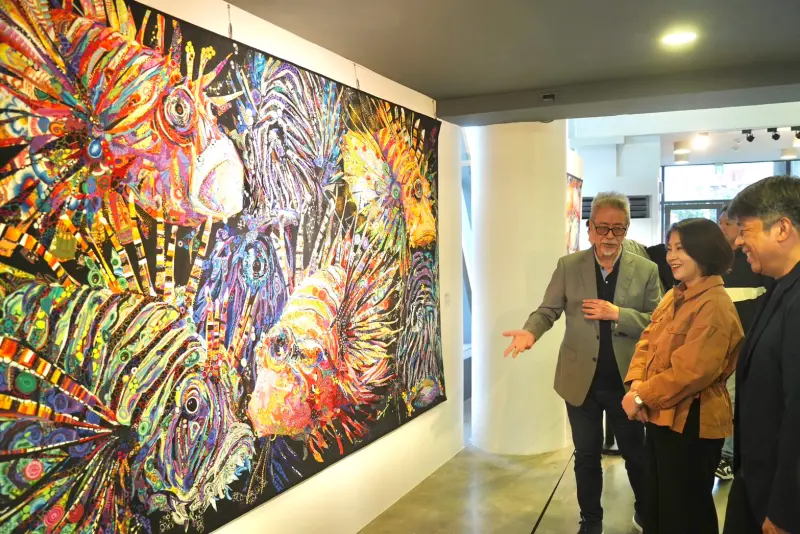 ▲屏東落山風藝術季20日登場，周春米率先開箱《看！海口 Hey,Haikou!》驚喜亮點。（圖／屏東縣府提供）