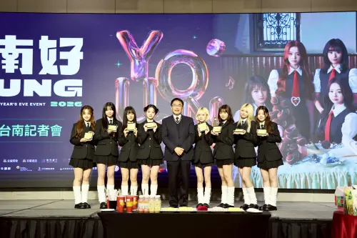 ▲ UNIS不只對台南美食很感興趣，對於台南的景點也充滿好奇，並期待透過精彩的演出，為前來欣賞的粉絲帶來滿滿的能量與感動。（圖／南市府提供）