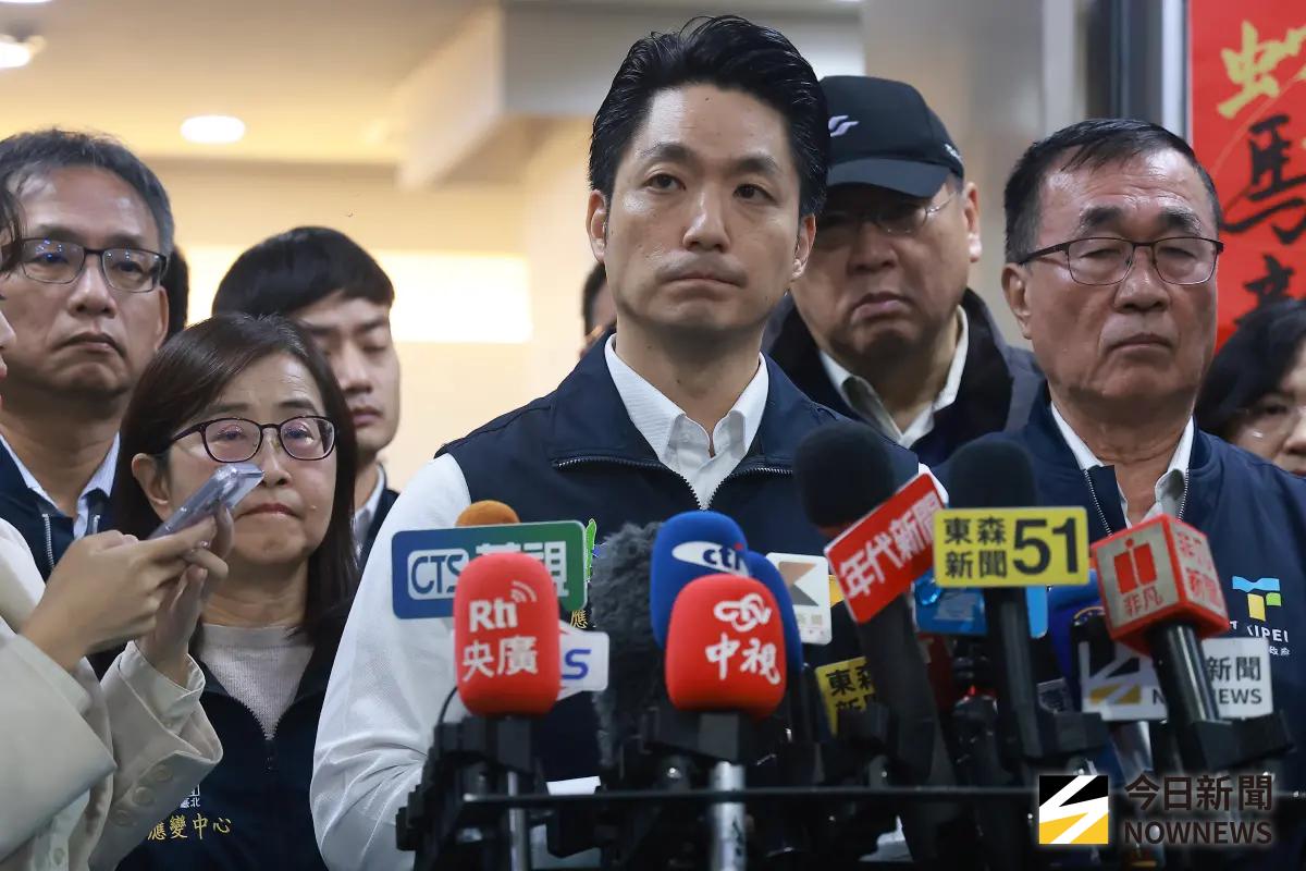 ▲台北市長蔣萬安下令北市警力戒備升級。（圖／記者葉政勳攝，2025.12.20）