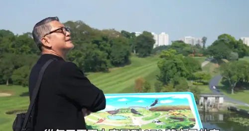 工頭堅深度解讀高雄果嶺自然公園　從封閉球場到開放綠地
